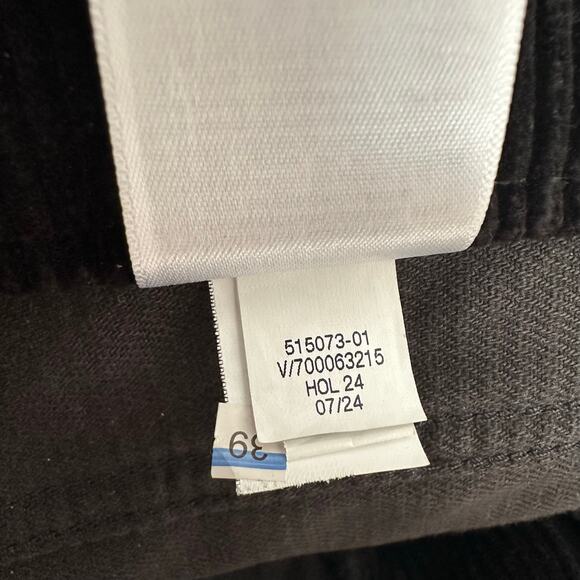 Banana Republic The Slouchy Straight Corduroy Pant Black 27 - Picture 8 of 11